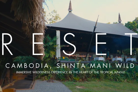 in 4K!RESET- Cambodia, Shinta Mani Wild stasera in TV su MyZen TV
