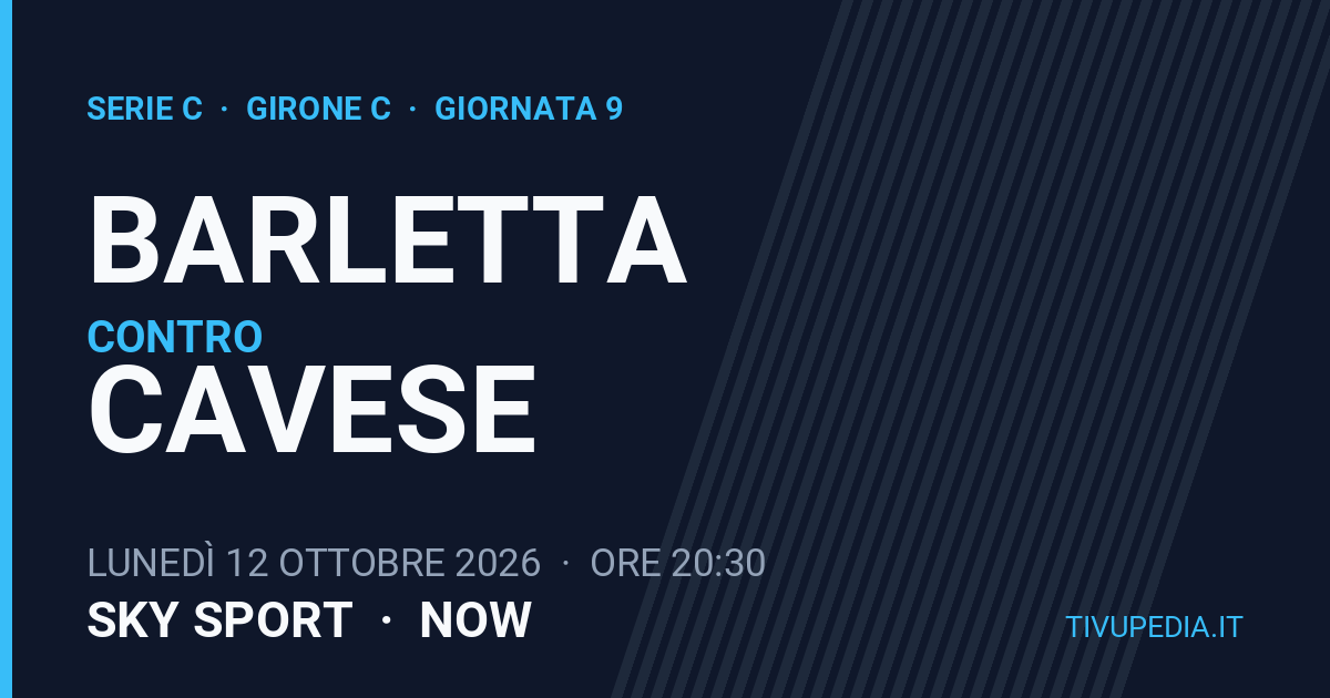 Barletta contro Cavese, Serie C