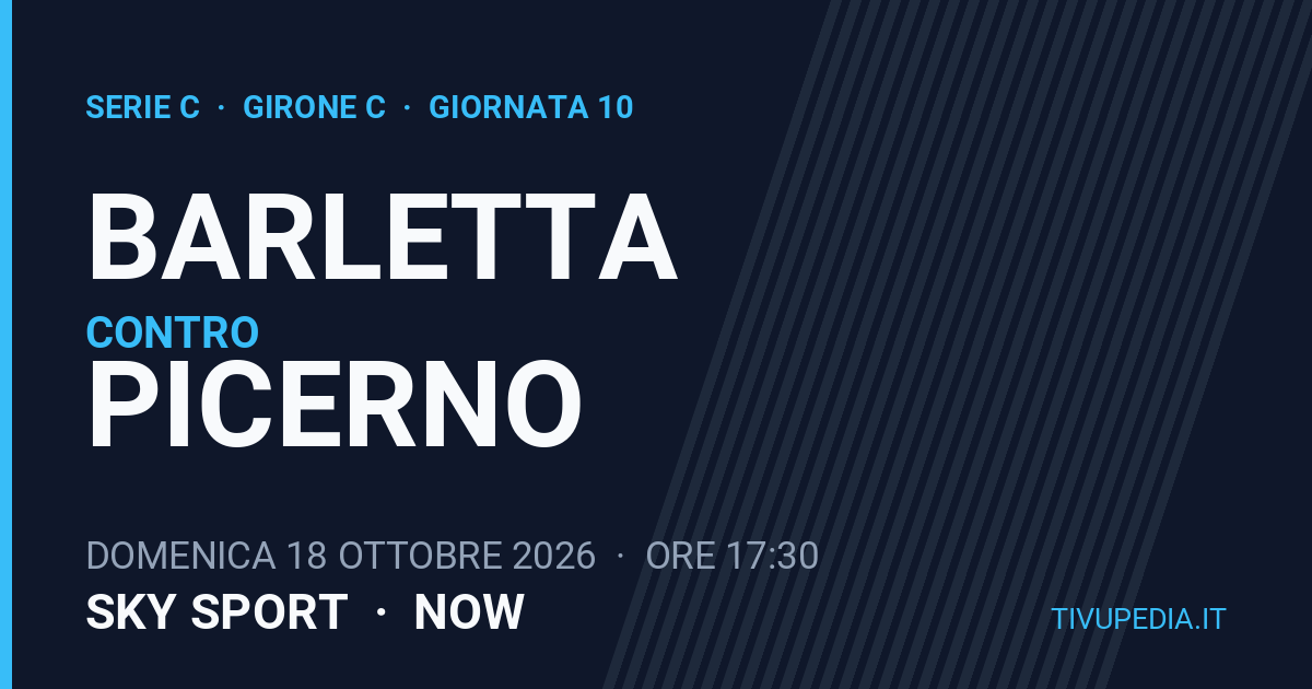 Barletta contro Picerno, Serie C