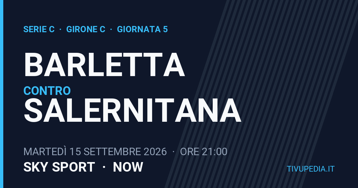 Barletta contro Salernitana, Serie C