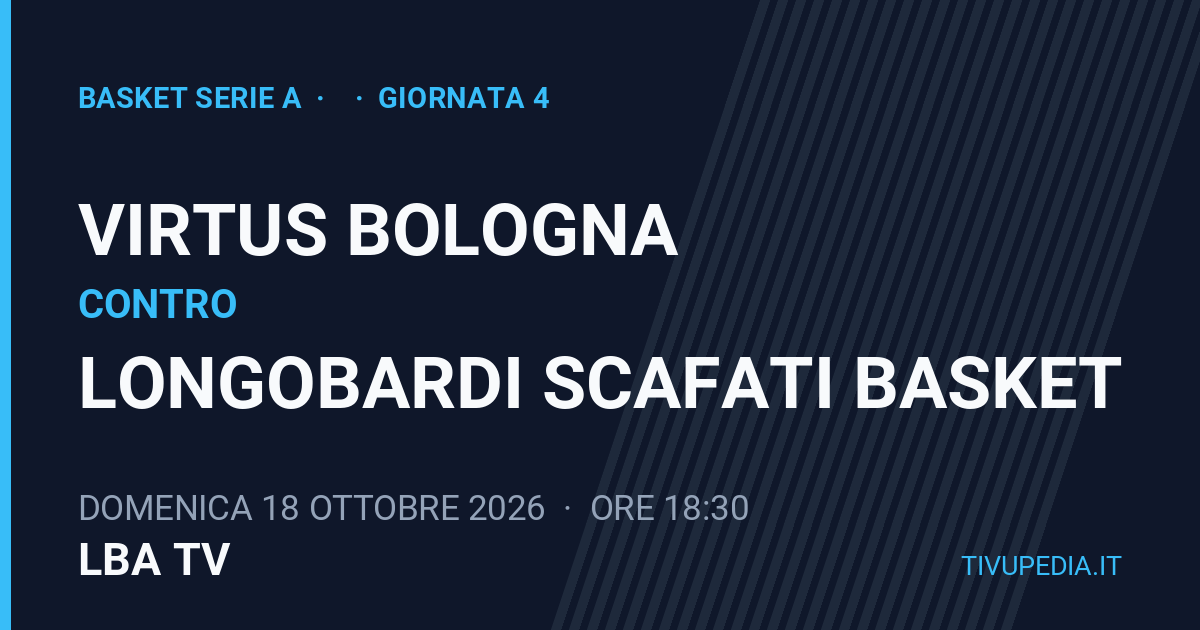 Virtus Bologna contro Longobardi Scafati Basket, Basket Serie A