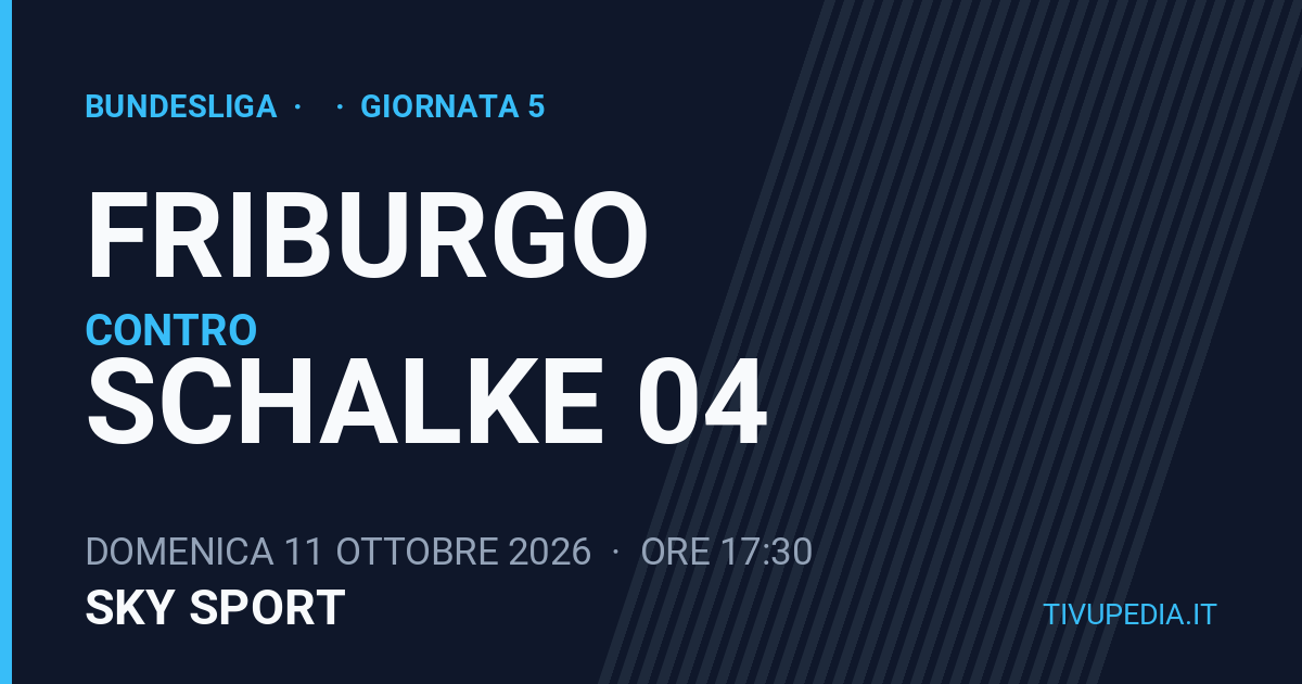 Friburgo contro Schalke 04, Bundesliga