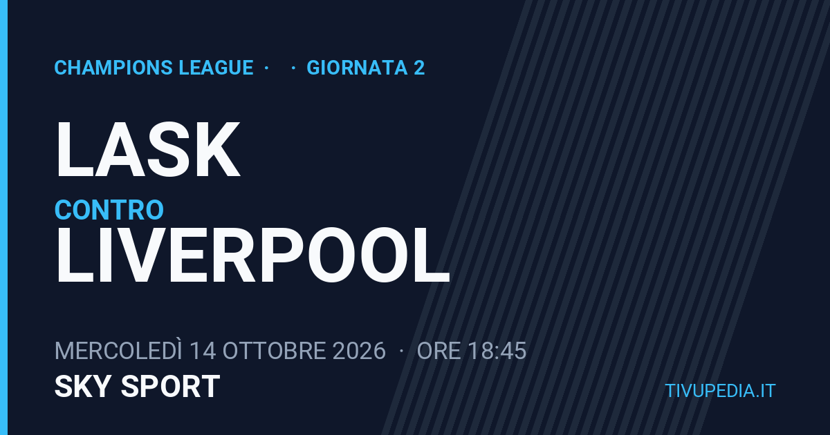 Lask contro Liverpool, Champions League