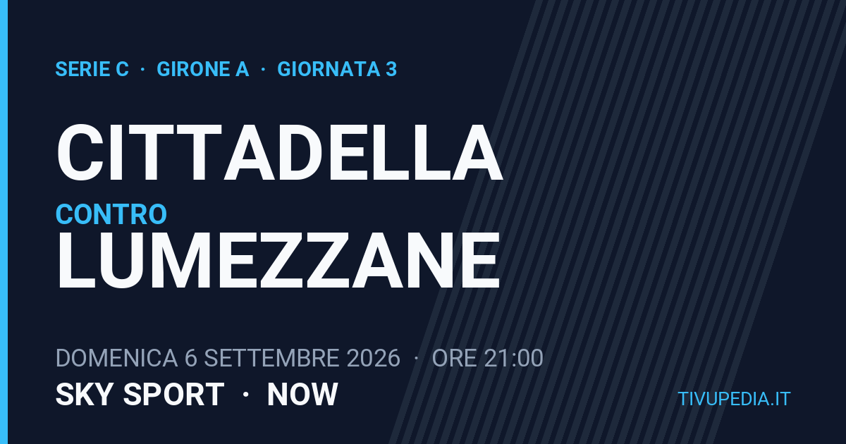 Cittadella contro Lumezzane, Serie C