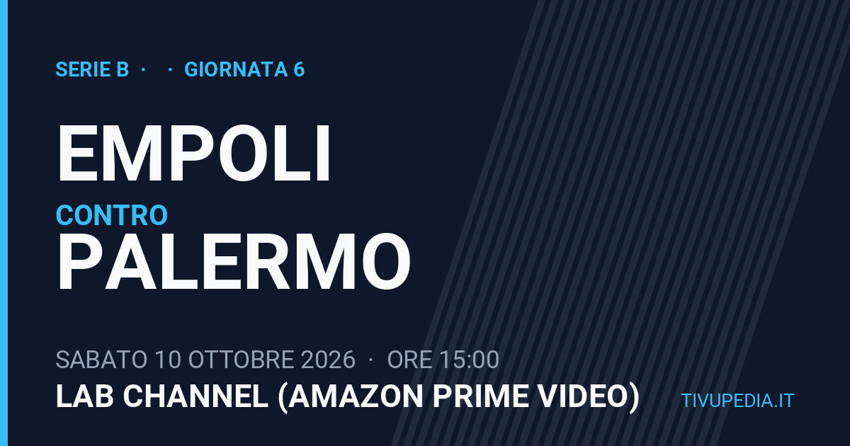 Empoli contro Palermo, Serie B