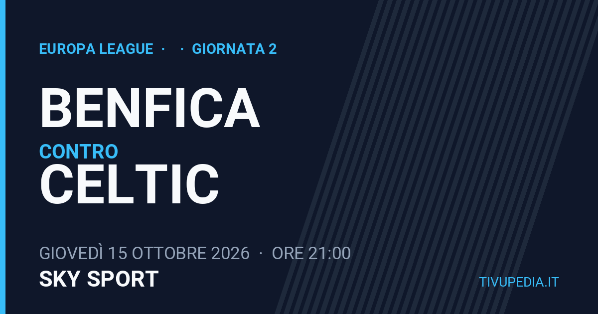 Benfica contro Celtic, Europa League