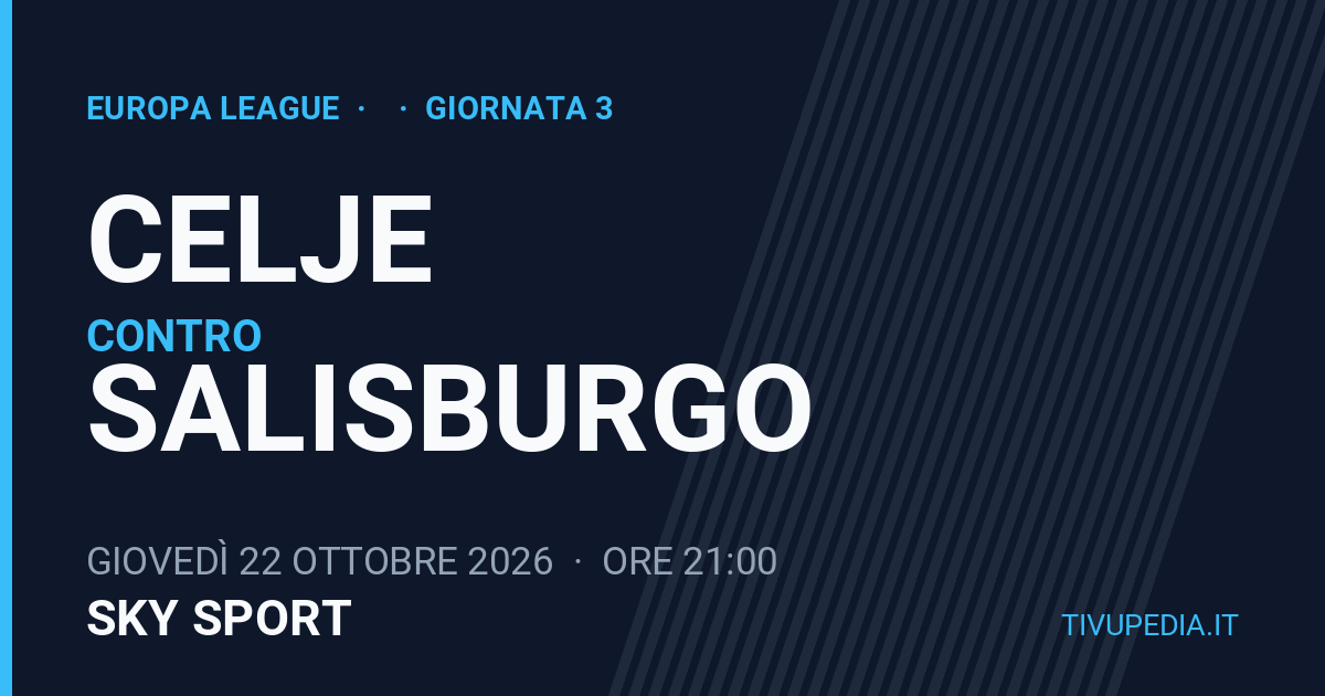 Celje contro Salisburgo, Europa League