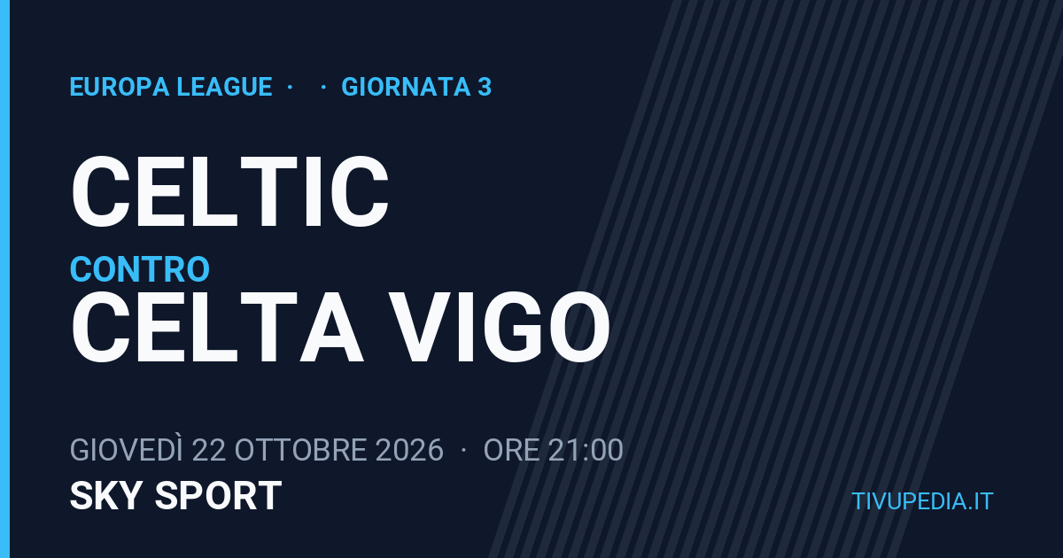 Celtic contro Celta Vigo, Europa League