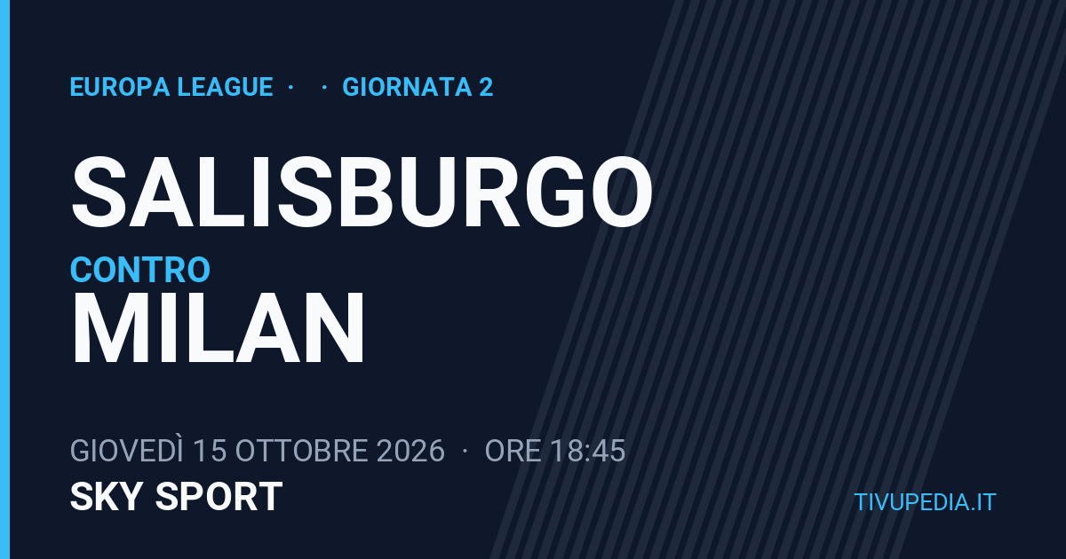 Salisburgo contro Milan, Europa League