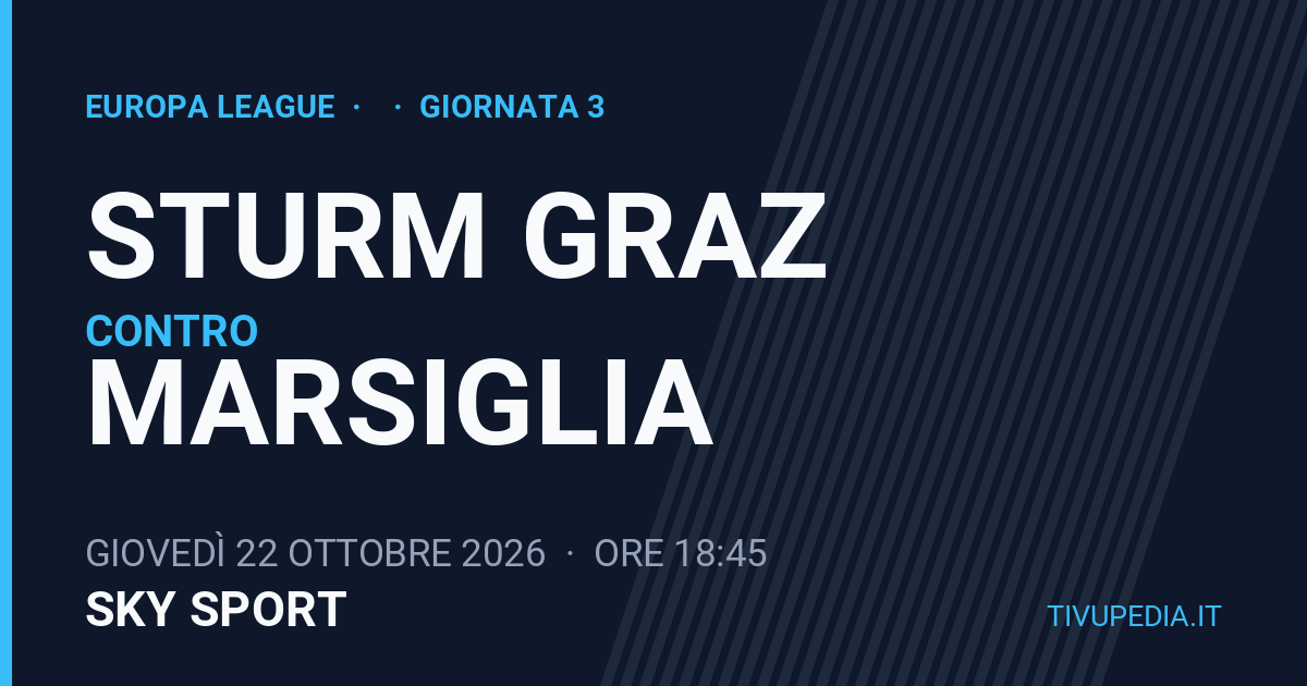 Sturm Graz contro Marsiglia, Europa League