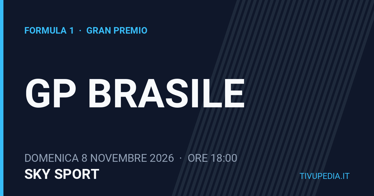 GP Brasile, Formula 1