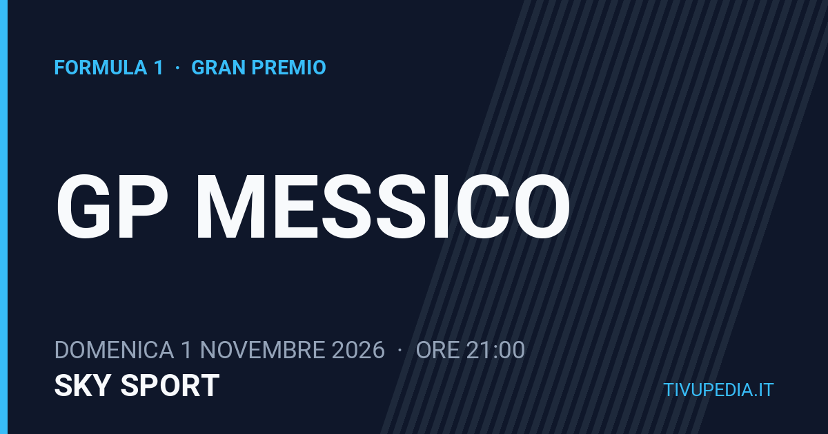 GP Messico, Formula 1