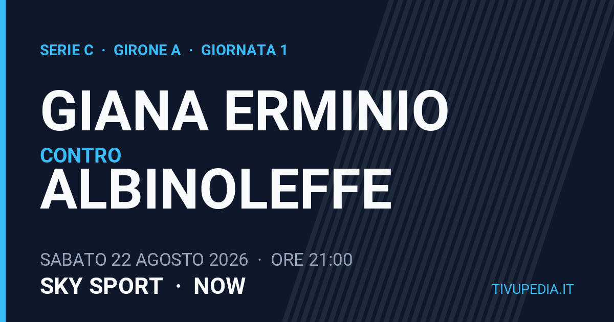 Giana Erminio contro Albinoleffe, Serie C