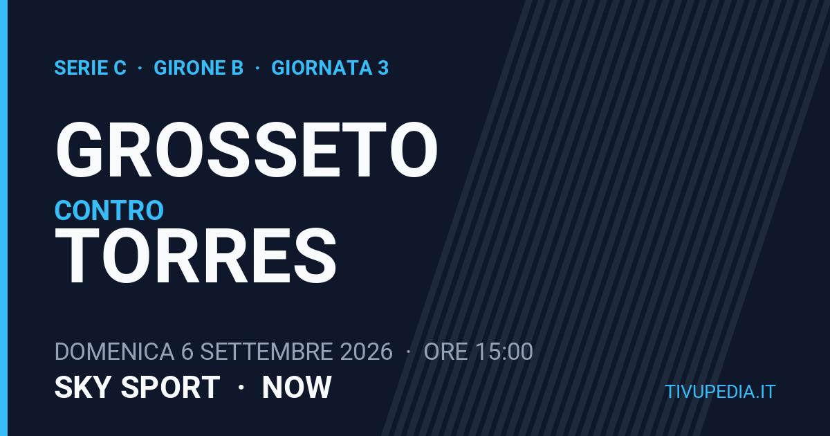 Grosseto contro Torres, Serie C