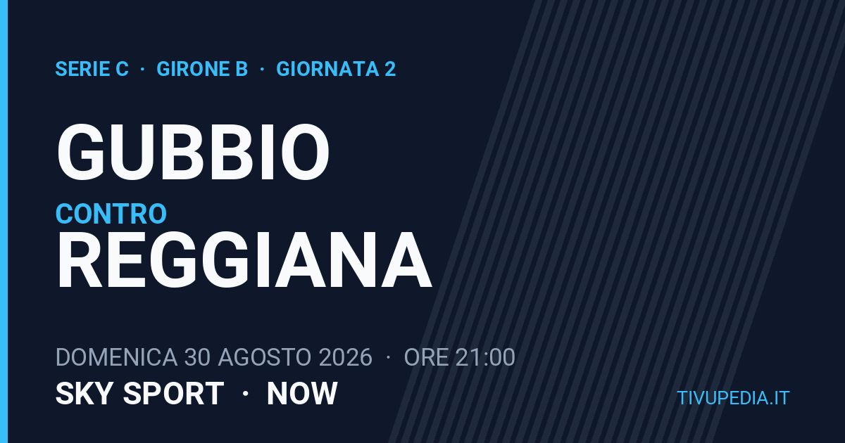 Gubbio contro Reggiana, Serie C