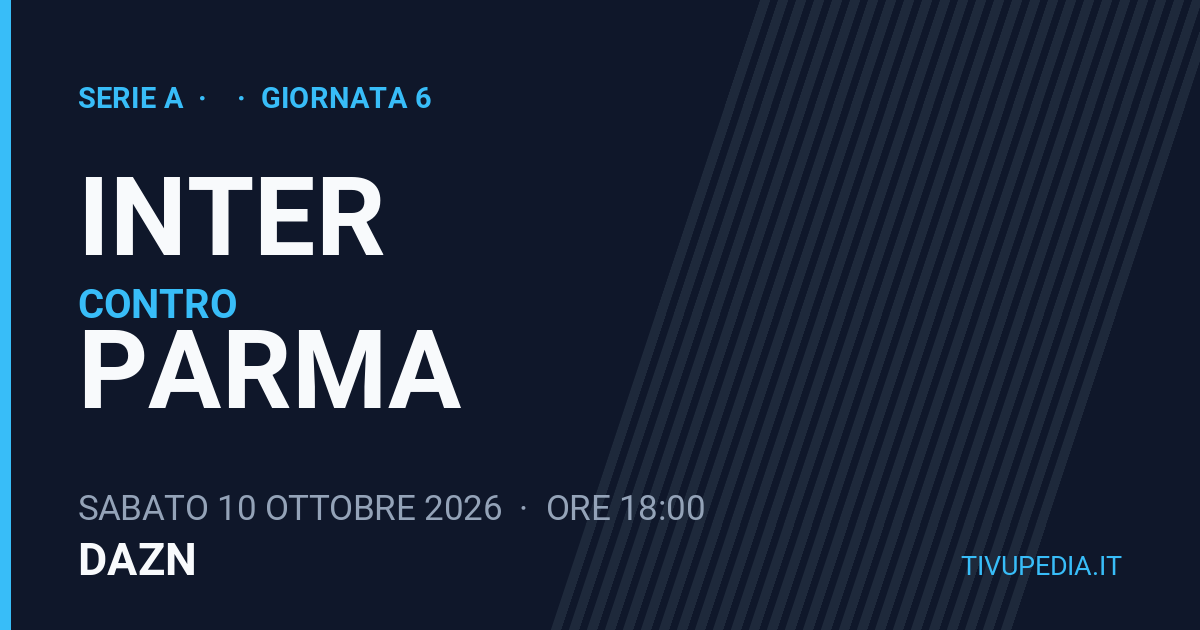 Inter contro Parma, Serie A