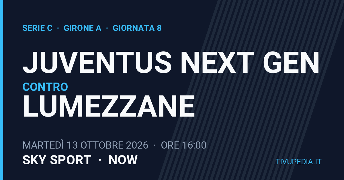 Juventus Next Gen contro Lumezzane, Serie C
