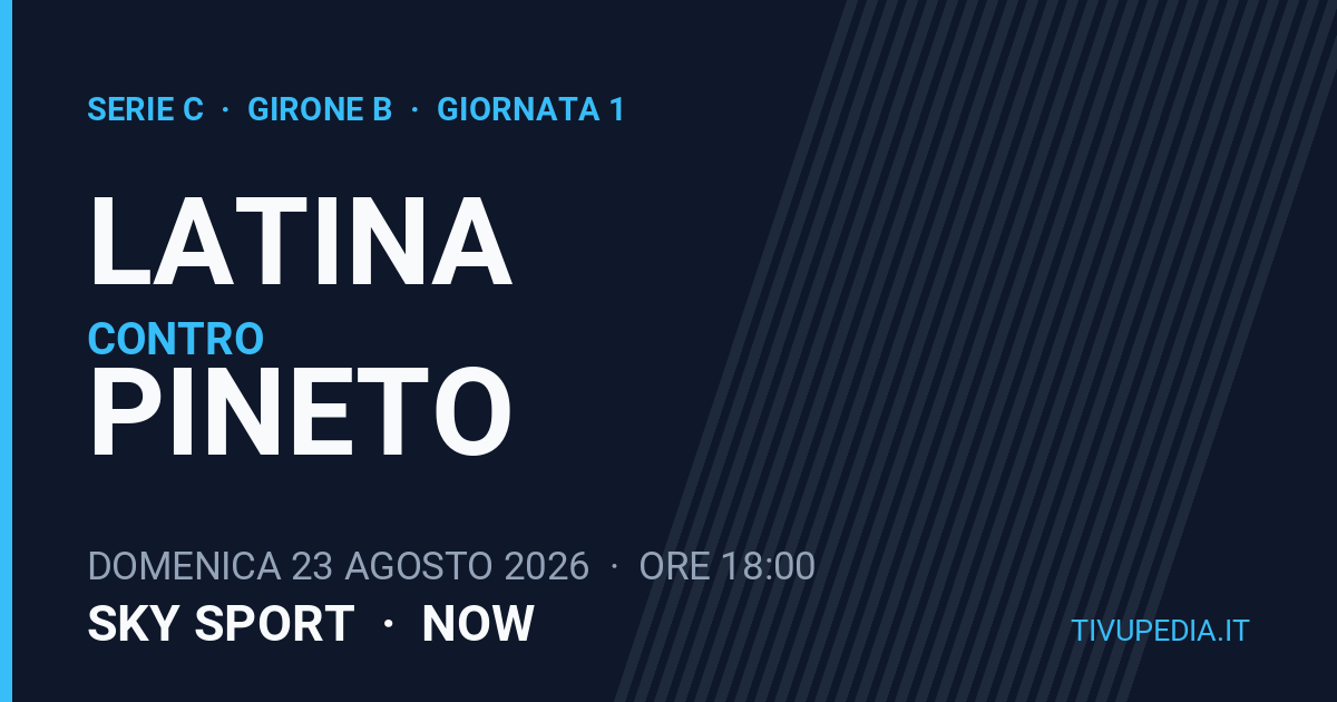 Latina contro Pineto, Serie C
