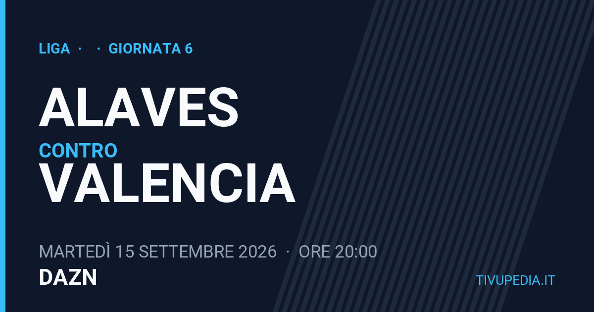 Alaves contro Valencia, Liga