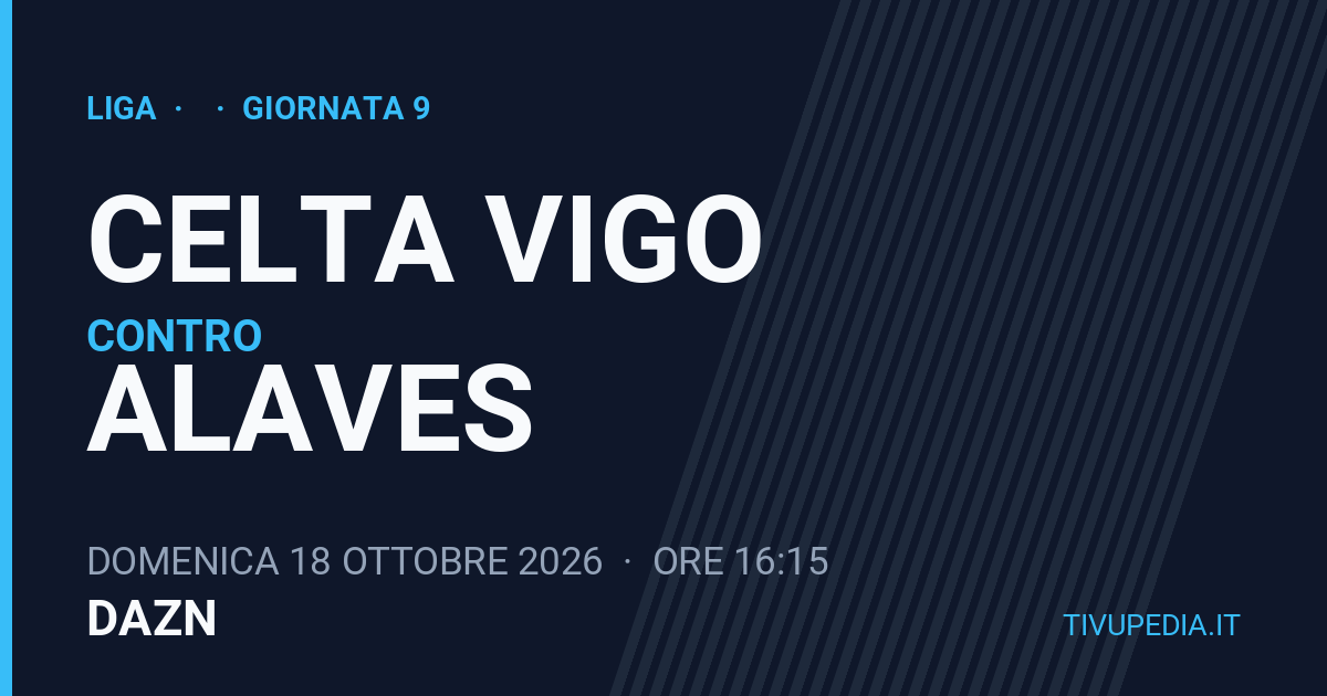 Celta Vigo contro Alaves, Liga