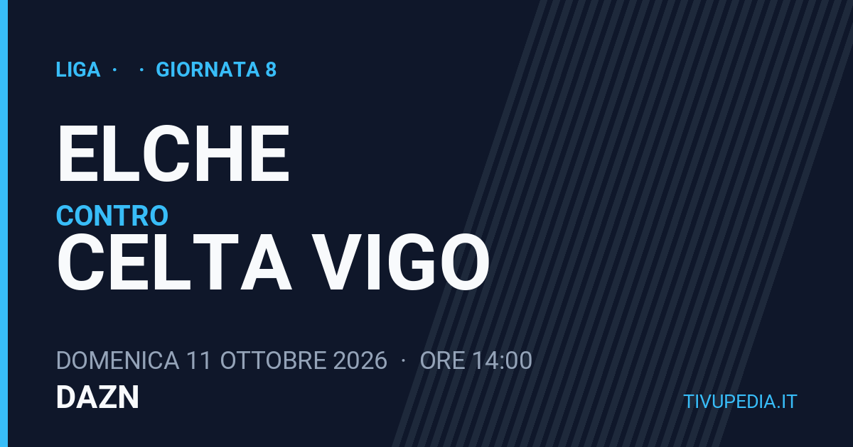 Elche contro Celta Vigo, Liga