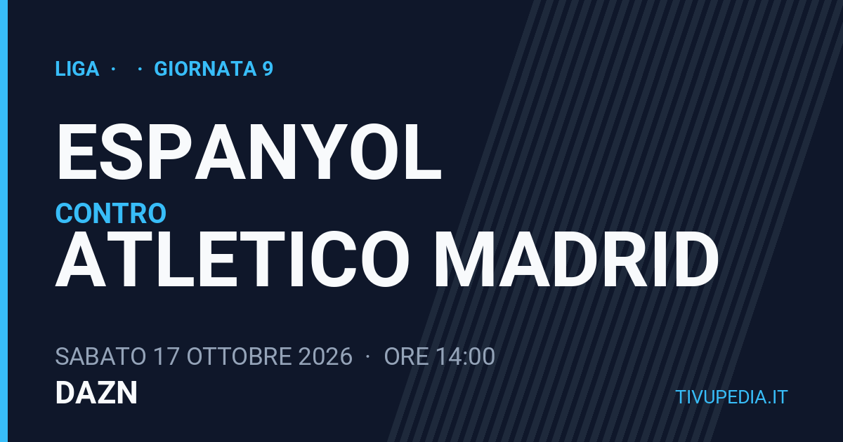 Espanyol contro Atletico Madrid, Liga