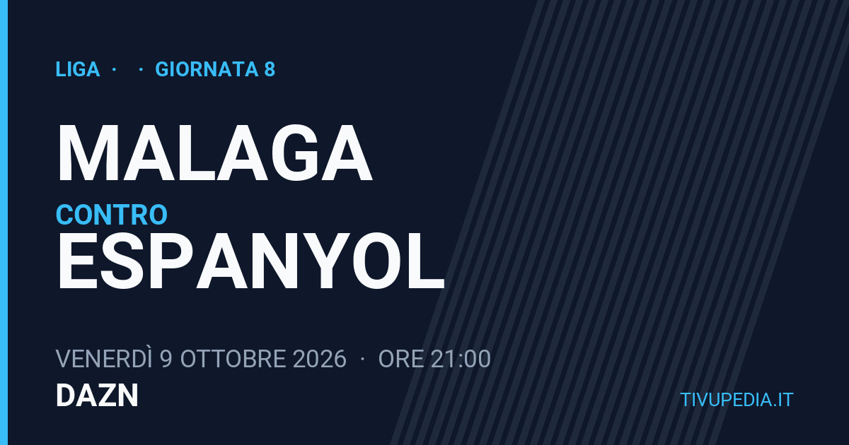 Malaga contro Espanyol, Liga