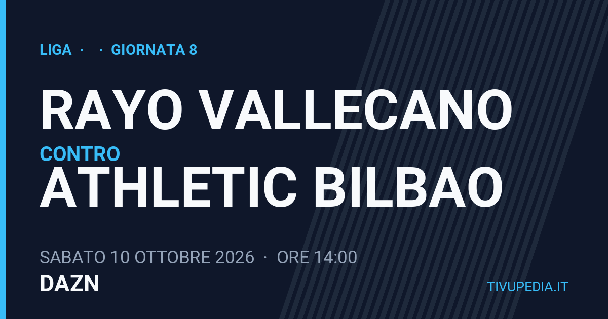 Rayo Vallecano contro Athletic Bilbao, Liga
