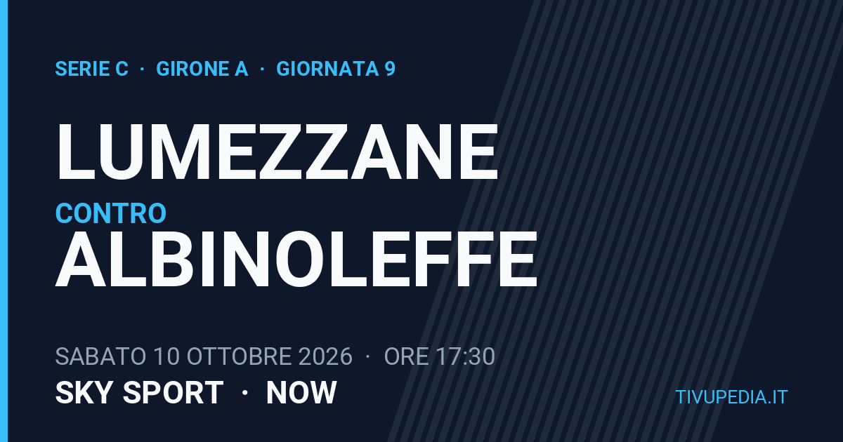 Lumezzane contro Albinoleffe, Serie C