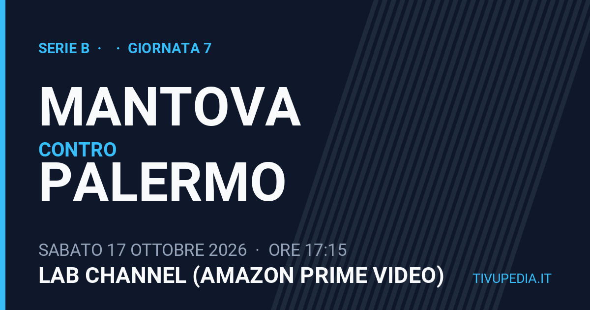 Mantova contro Palermo, Serie B