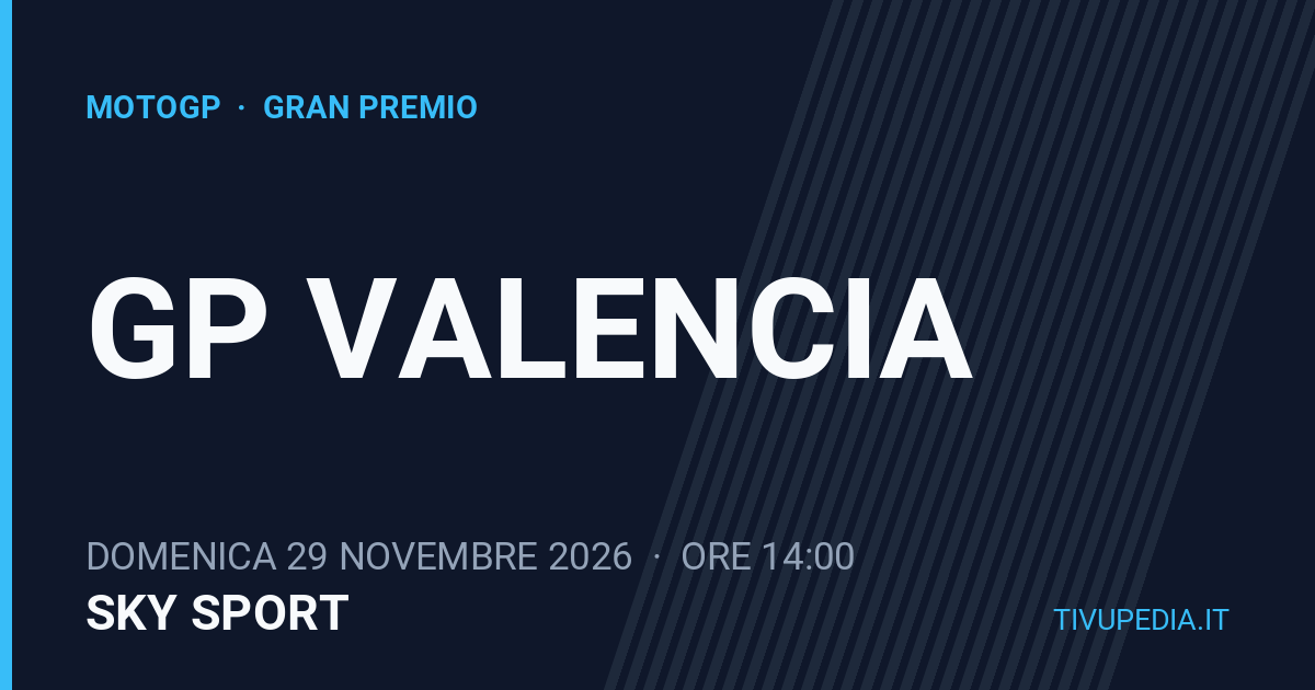GP Valencia, MotoGP