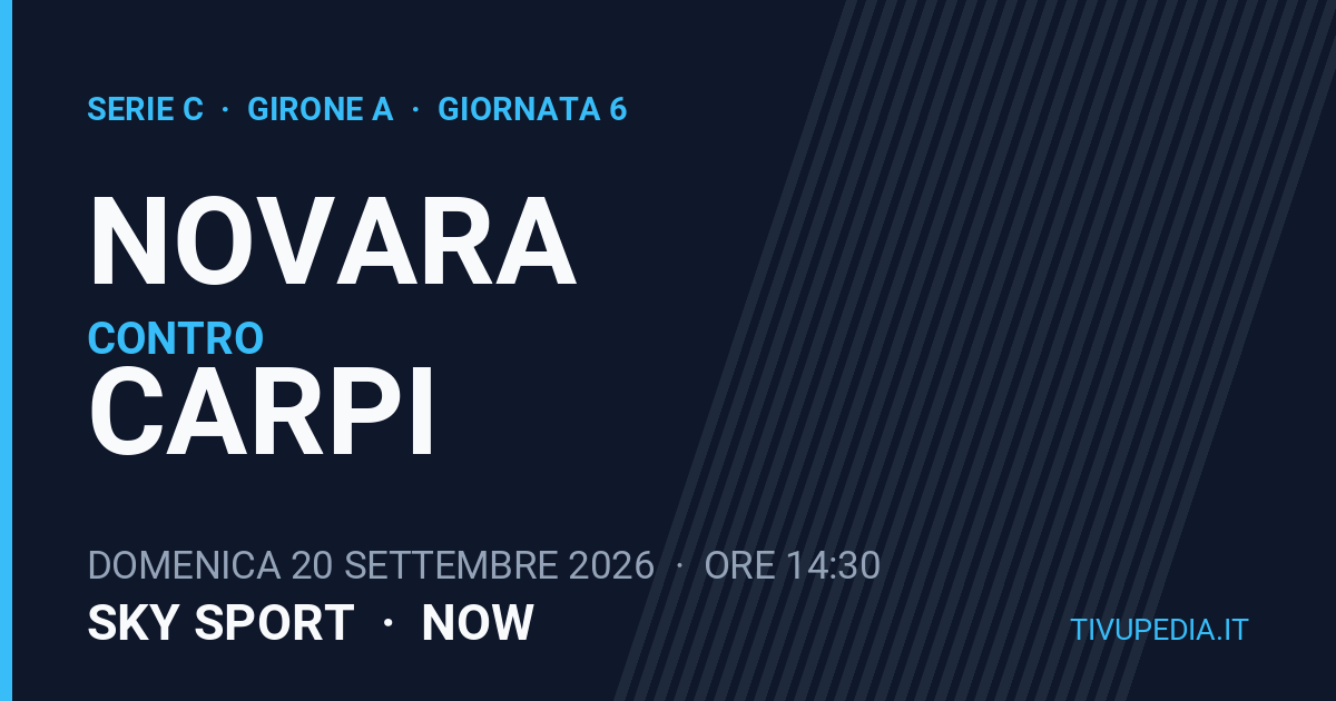 Novara contro Carpi, Serie C