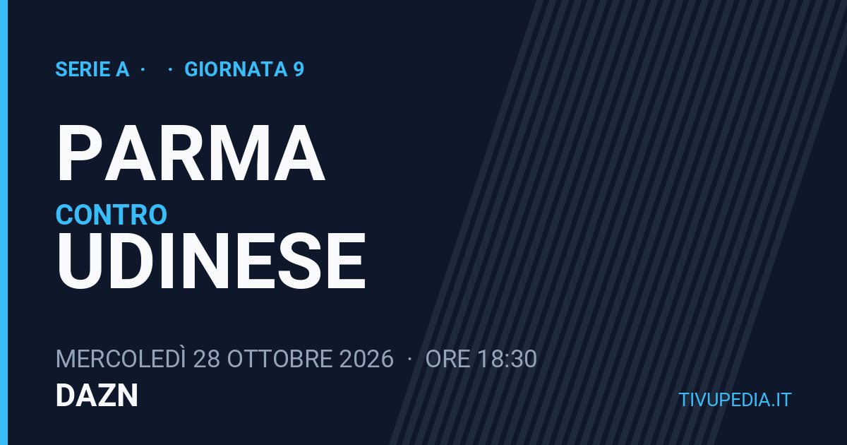 Parma contro Udinese, Serie A