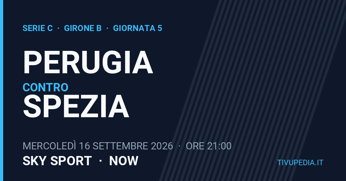 Perugia contro Spezia, Serie C