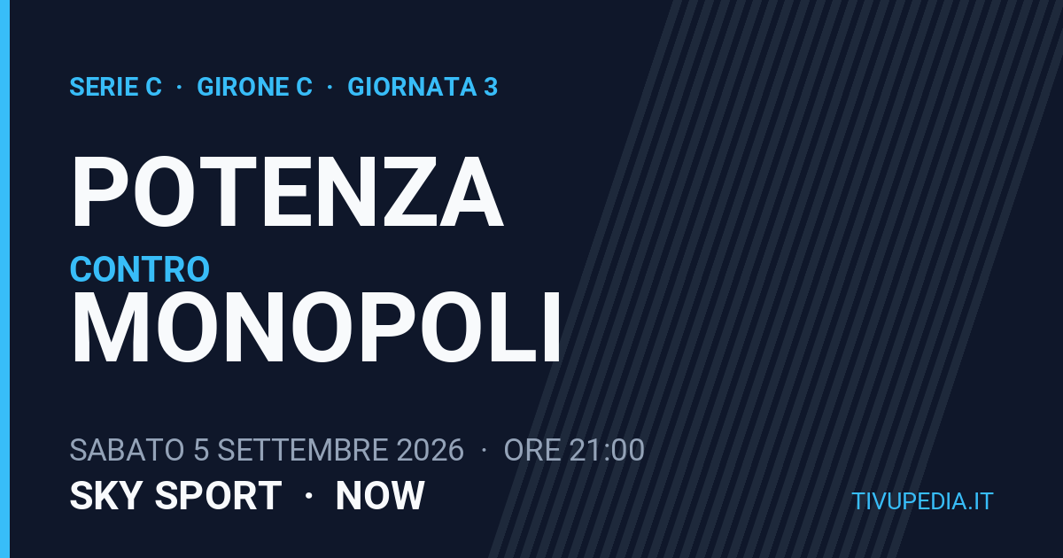 Potenza contro Monopoli, Serie C