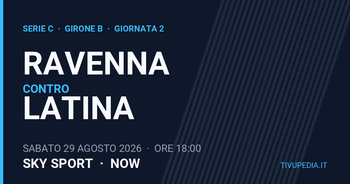 Ravenna contro Latina, Serie C