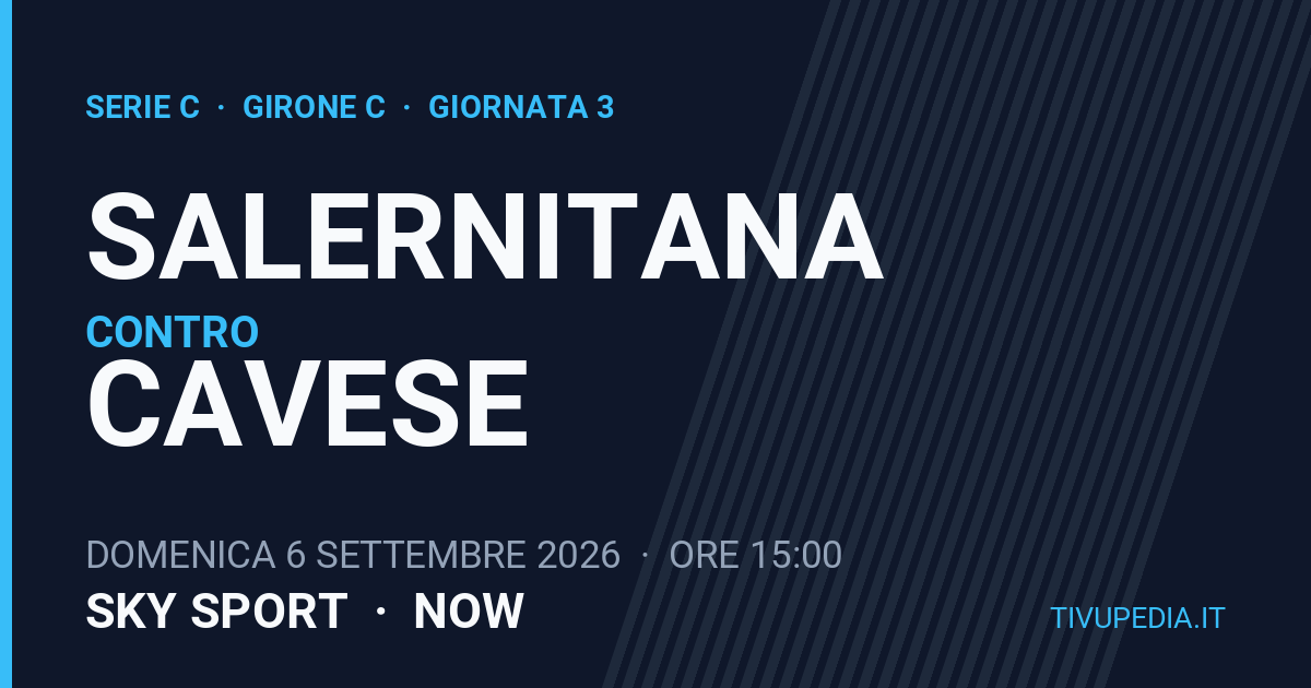 Salernitana contro Cavese, Serie C