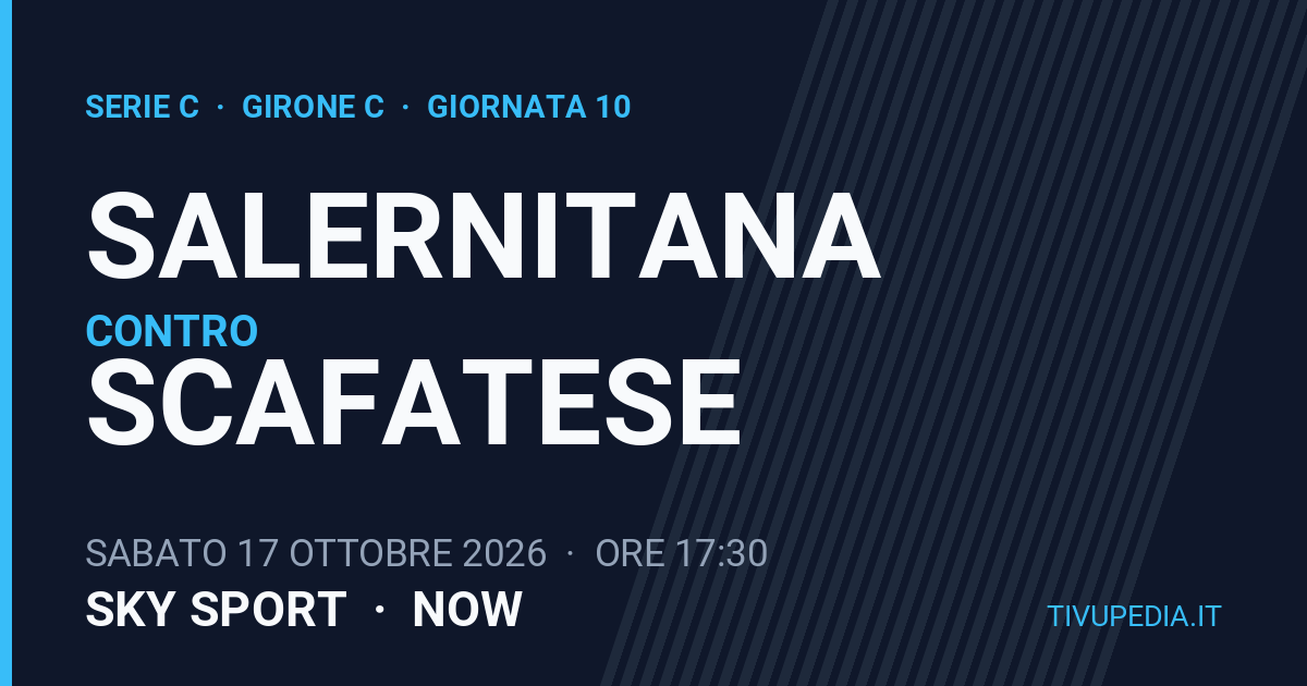 Salernitana contro Scafatese, Serie C