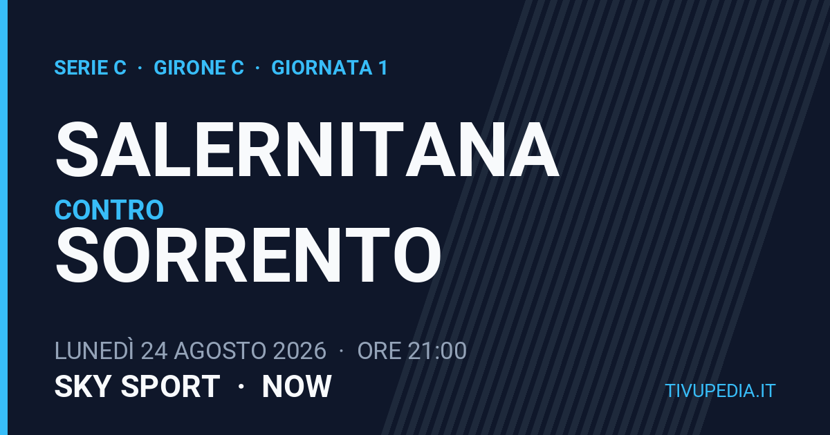 Salernitana contro Sorrento, Serie C