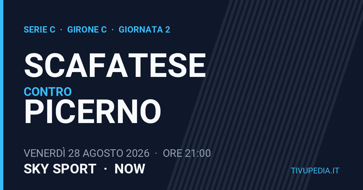 Scafatese contro Picerno, Serie C