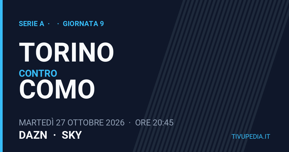 Torino contro Como, Serie A