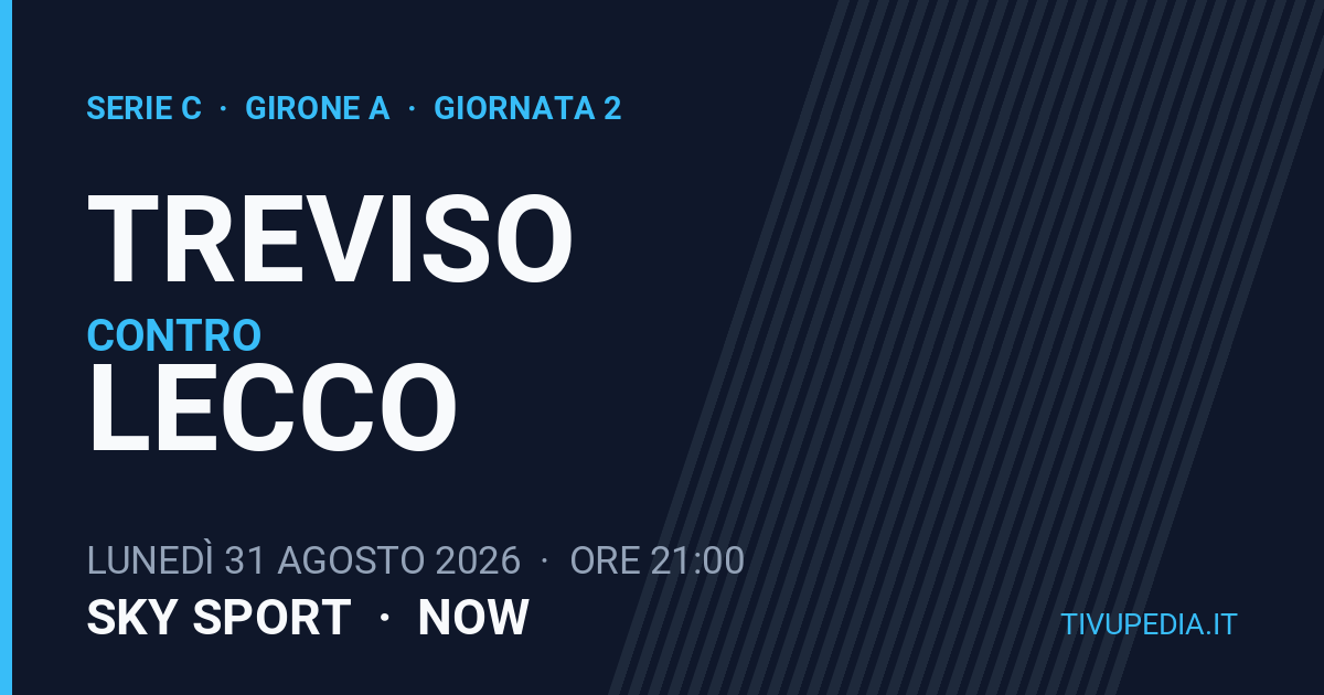 Treviso contro Lecco, Serie C