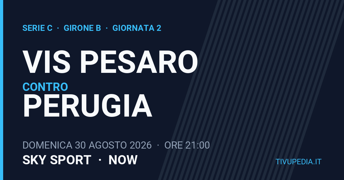 Vis Pesaro contro Perugia, Serie C